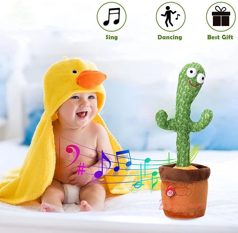 Dancing Cactus Toy For Kids