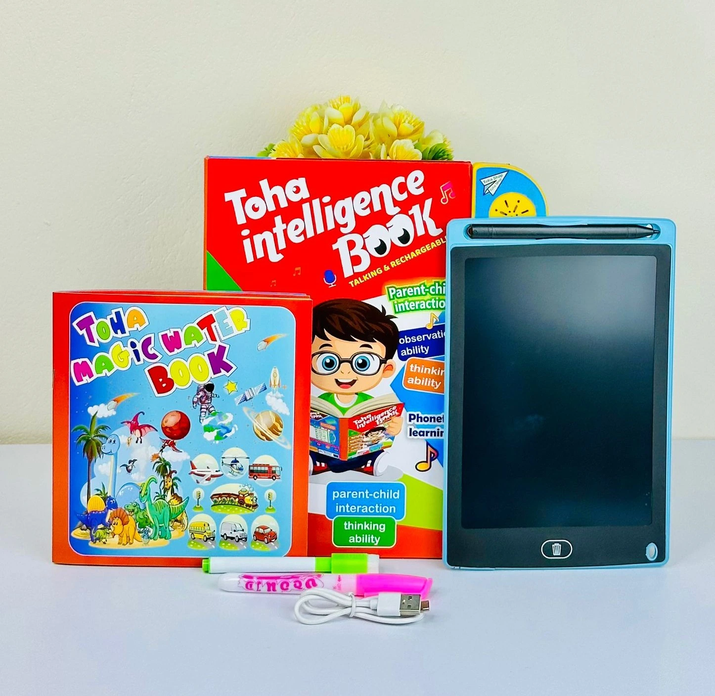 Toha Intelligence Book+Free Lcd Tab Combo