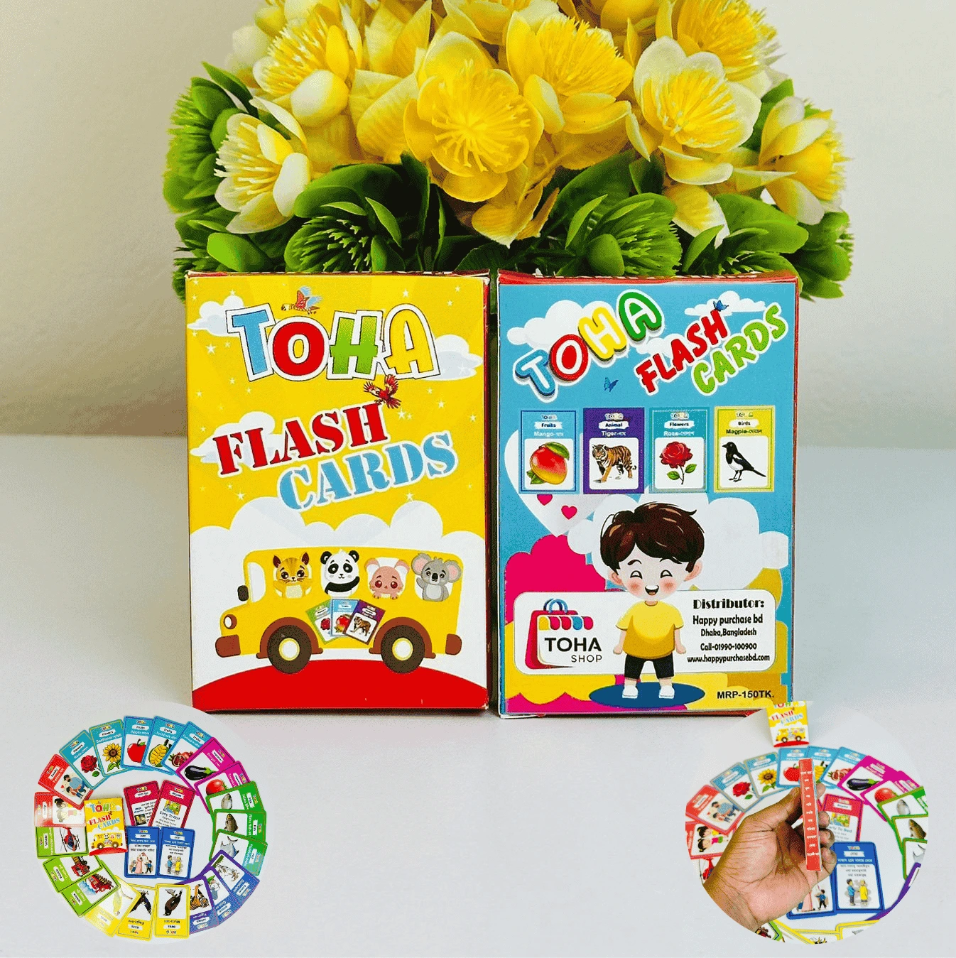 Toha Flash Card -25 pcs 50 side